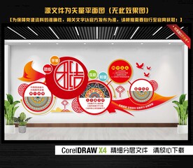 民族团结文化墙