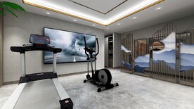 家装健身房设计案例效果图