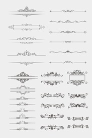 欧式花纹边框CDR