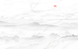 水墨山水画