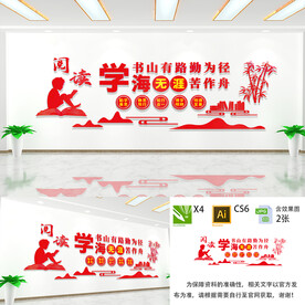 阅读文化墙