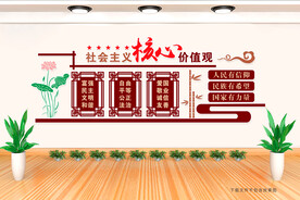 社会主义核心价值观 文化墙
