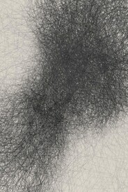 现代风抽象几何线条玄关装饰画