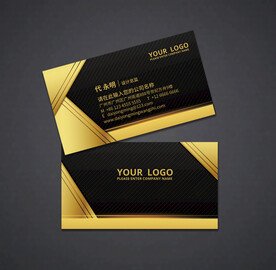 黑金名片