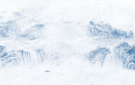 新款 客厅新山水画 Tif分层