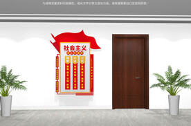 社会主义核心价值观展板