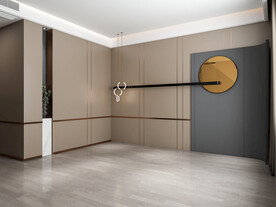 现代极简 轻奢卧室 空场景