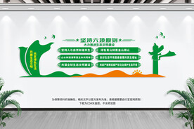 生态文明建设文化墙