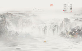 国画山水