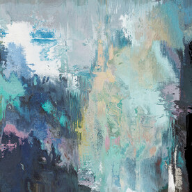 轻奢手绘抽象油画装饰画