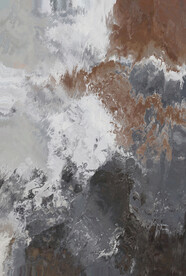 轻奢手绘抽象油画装饰画