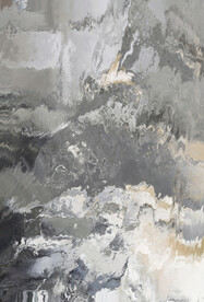 抽象油画装饰画轻奢手绘极简画