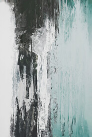 轻奢手绘抽象油画装饰画