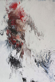 抽象油画装饰画轻奢手绘极简画