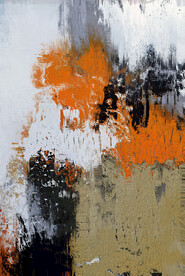 抽象油画装饰画轻奢手绘极简画