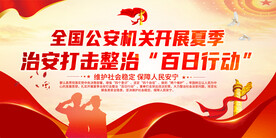 开展夏季治安打击整治百日行动