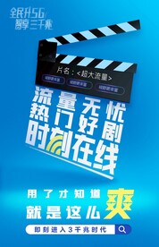 大流量追剧场记电影板海报