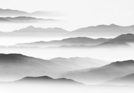 高清巨幅山水背景墙