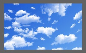 蓝天白云
