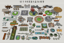 乡村民俗景观小品