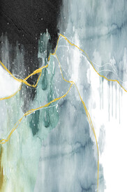 轻奢装饰画 抽象油画 彩绘