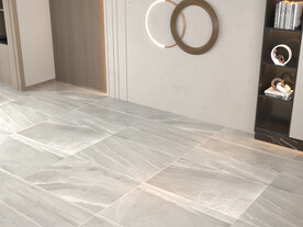 俯视客厅空场景效果图