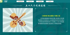 布朗族象征图案布朗三弦