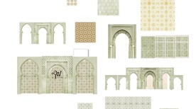 牛油果绿欧式摩洛哥婚礼素材