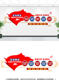 五治融合文化墙