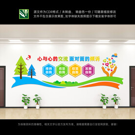 心理咨询师文化墙