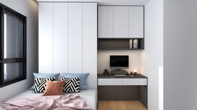 全屋定制现代卧室效果图图片