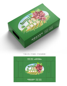 妮娜皇后红提包装 