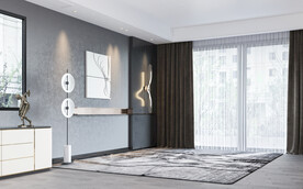 现代极简 轻奢客厅 背景墙