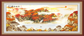 鸿运当头国画