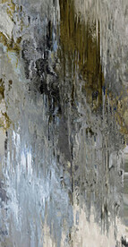 抽象色块笔触拼接油画玄关