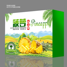 菠萝包装盒
