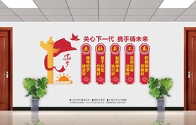 五好关工委文化墙