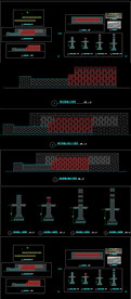 矮墙CAD图库