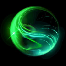 绿色光球