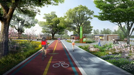 绿道景观设计效果图