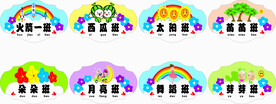 幼儿园班级牌