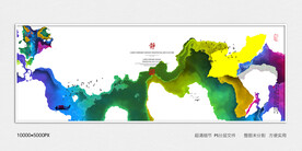 中国风玄关意境装饰画