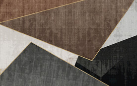 几何现代北欧抽象地毯