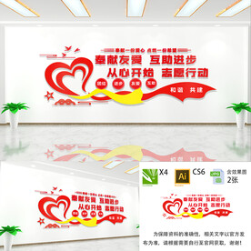 志愿者之家文化墙