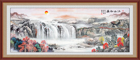 客厅山水画