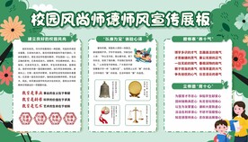 师德师风展板