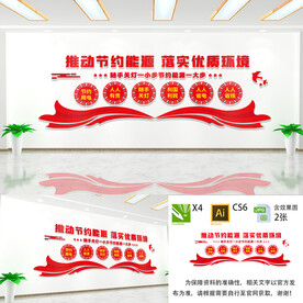 节约能源文化墙