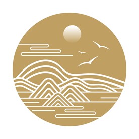 中国风山纹云纹中式古典元素