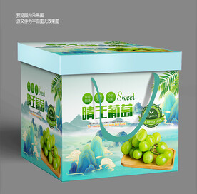 阳光玫瑰葡萄礼盒