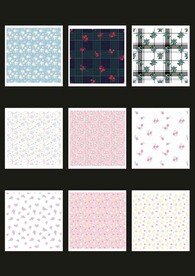 花卉四方连续图片